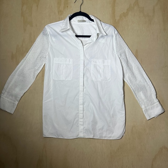 Nina Ricci Women’s White Casual Button Down Shirt - Picture 1 of 10